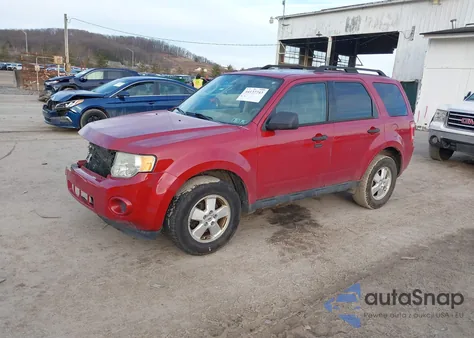 2011 Ford Escape Xlt из США, поврежденный, VIN 1FMCU9D76BKB21504